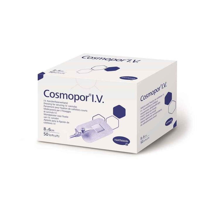 Cosmopor® infuusfixatie 6×8 cm steriele infuuspleister met polsterkussen
