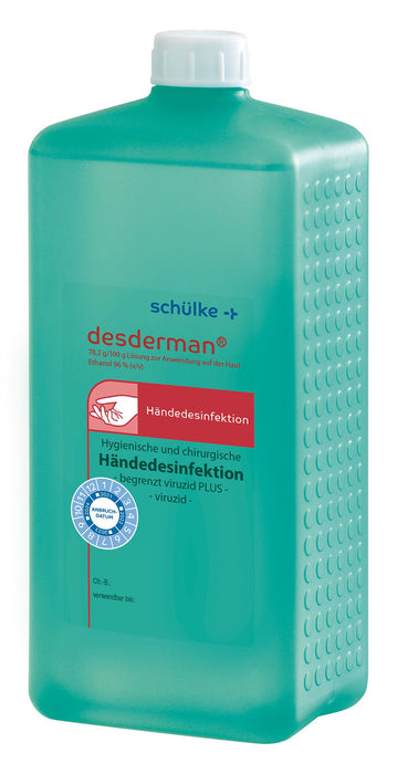 Desderman® Pure handdesinfectie 1 liter Eurofles