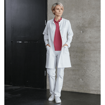 BP doktersjas - voor dames - slanke pasvorm - taymedical.nl