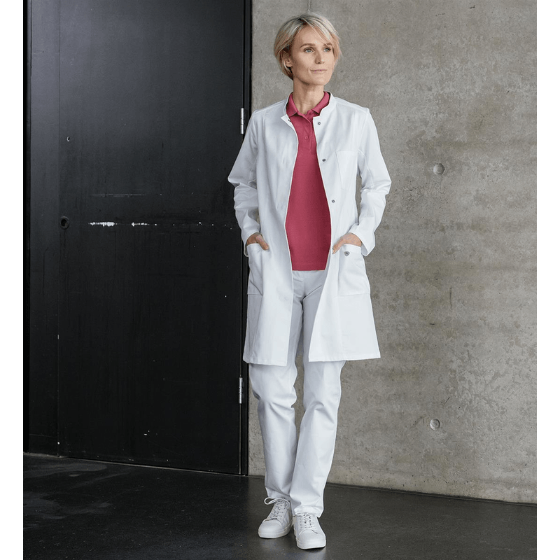 BP doktersjas - voor dames - slanke pasvorm - taymedical.nl