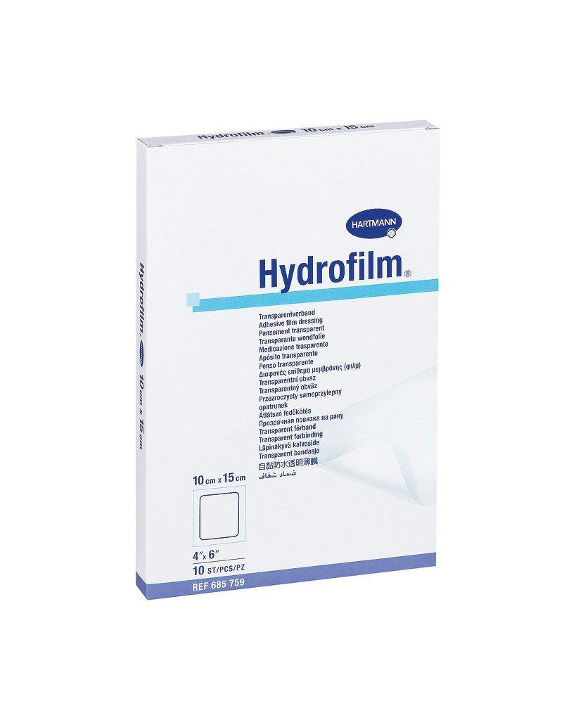 Hydrofilm transparant folieverband 6 x 7 cm, steriel