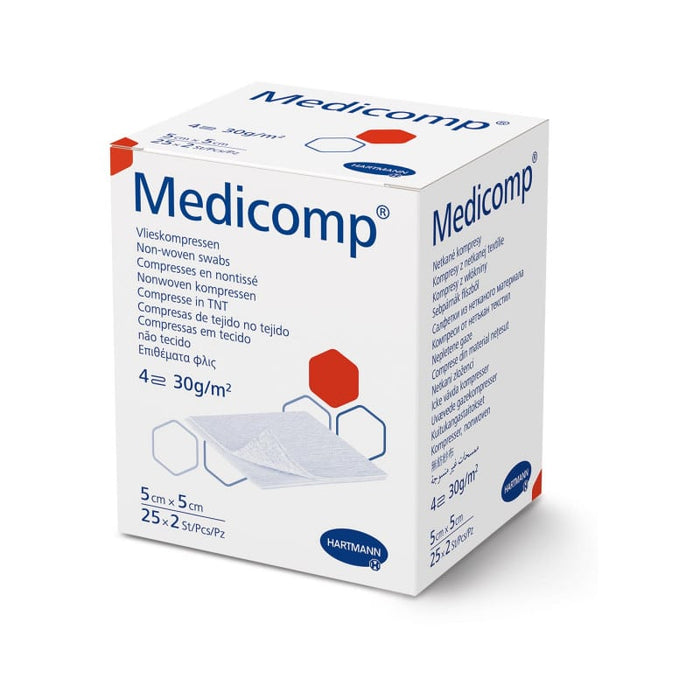 Medicomp® non-woven kompres 5 x 5 cm - steriel