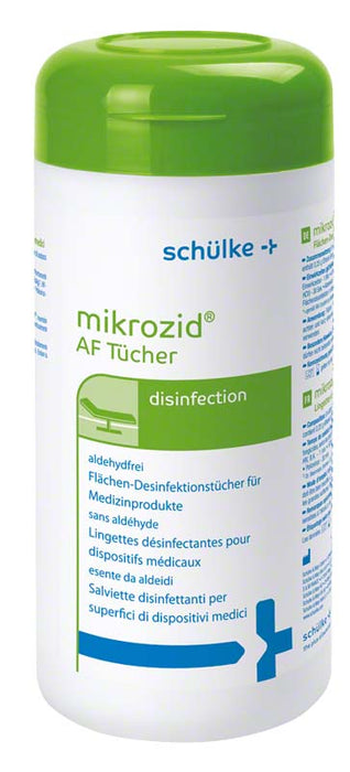 Mikrozid AF desinfectiedoekjes in dispenser