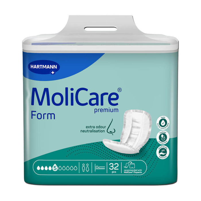 MoliCare Premium Form 5 druppels – incontinentie inlegger voor matige urine- en fecesincontinentie
