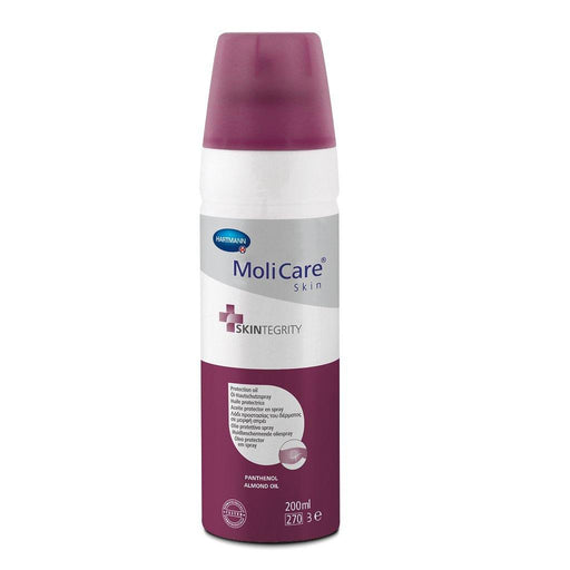 MoliCare® Skin huidbeschermende oliespray 200 ml – beschermende spray voor droge en gevoelige huid