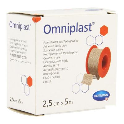 Omniplast® fixatiepleister 9,2 meter - 2.5 cm