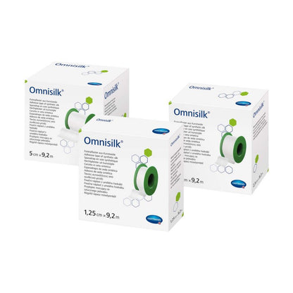 Omnisilk® fixatiepleister 9,2 meter - 1.25 cm