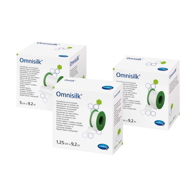 Omnisilk® fixatiepleister 9,2 meter - 1.25 cm
