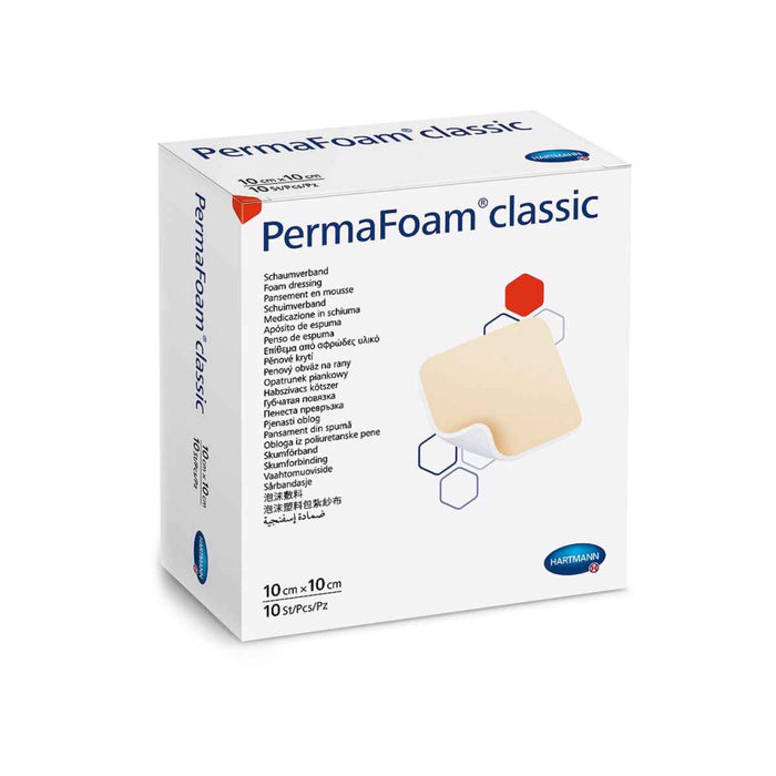PermaFoam® Classic schuimverband - 10 x 10 cm