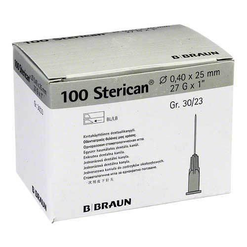 Sterican® stompe naalden, steriel en latexvrij, voor veilige toediening via gesloten systemen en septa.