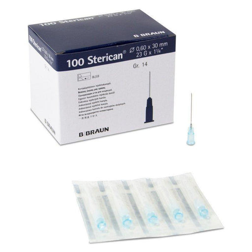 B. Braun Sterican - wegwerpnaald nr. 14 - BLAUW [0.60 x 30 mm] 100 stuks - taymedical.nl