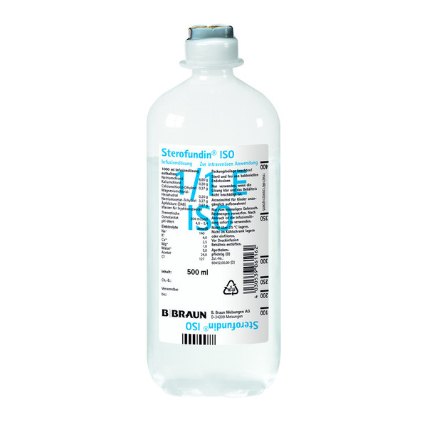 B. Braun Sterofundin® ISO - 10 x 500 ml