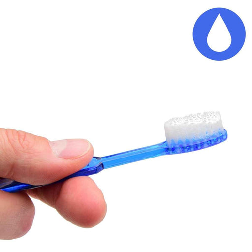 Wegwerp tandenborstels - met geïmpregneerd tandpasta - 100 stuks - taymedical.nl
