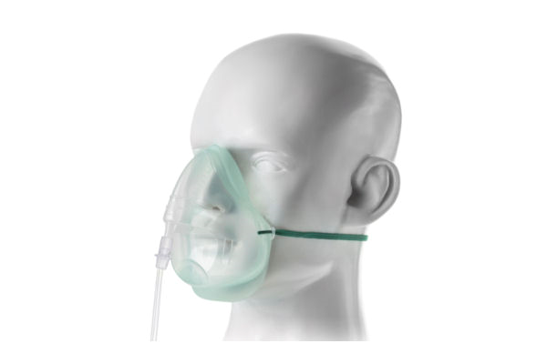 Intersurgical® EcoLite™ zuurstofmasker met slang 2,1 m – lichtgewicht en milieuvriendelijk