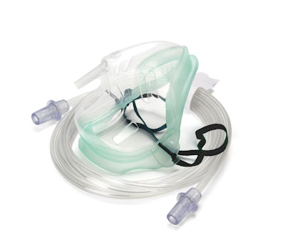 Intersurgical® EcoLite™ zuurstofmasker met slang; voor volwassenen
