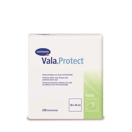 Hartmann Vala®Protect basic wegwerpbeschermlaken - 38 x 38 cm - TAY Medical